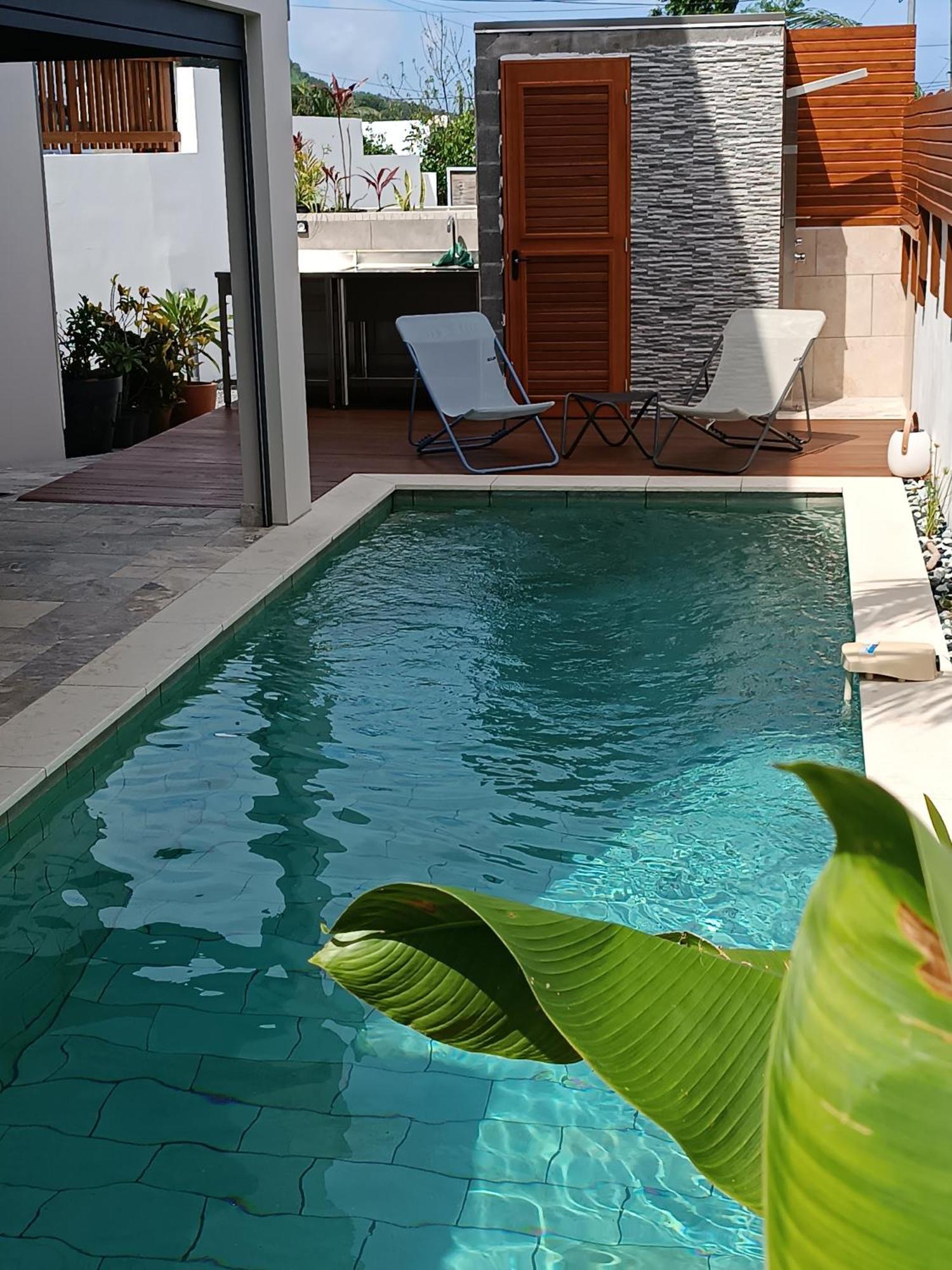 Villa O'Lhaya Piscine Pivee Saint-Joseph Esterno foto