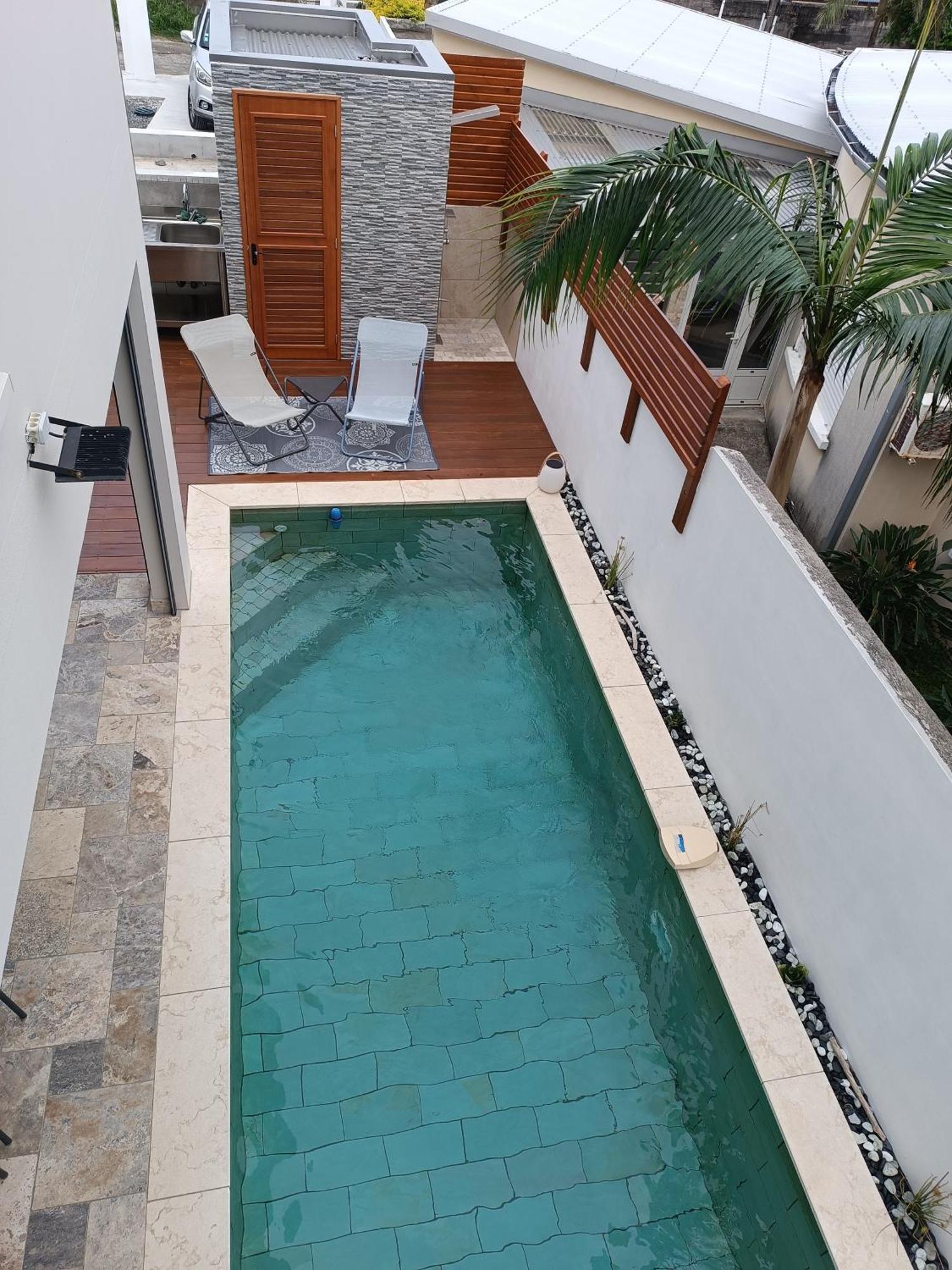 Villa O'Lhaya Piscine Pivee Saint-Joseph Esterno foto