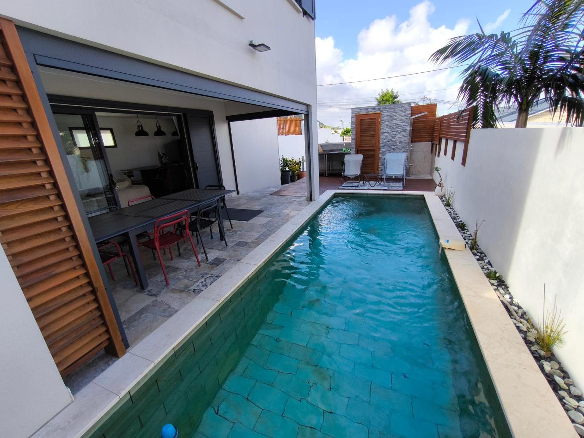 Villa O'Lhaya Piscine Pivee Saint-Joseph Esterno foto