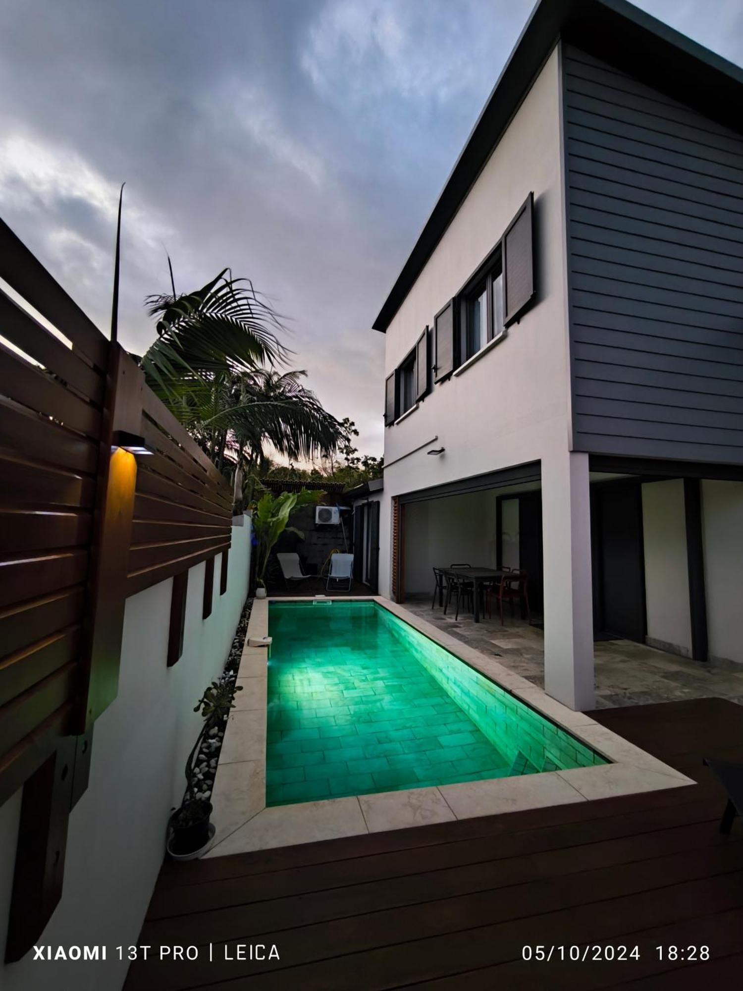 Villa O'Lhaya Piscine Pivee Saint-Joseph Esterno foto