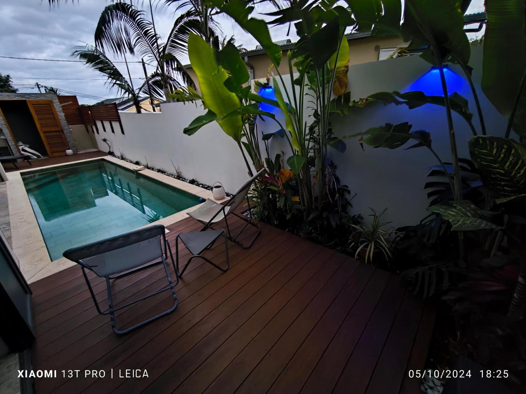 Villa O'Lhaya Piscine Pivee Saint-Joseph Esterno foto